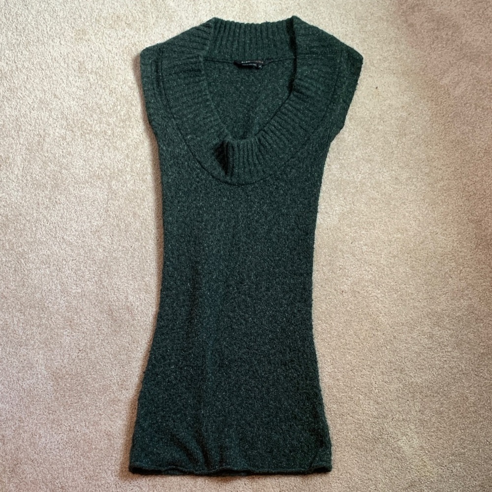 BCBGMaxAzria Dark Green Sweater